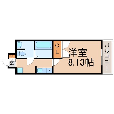 西宮駅 徒歩3分 6階の物件間取画像